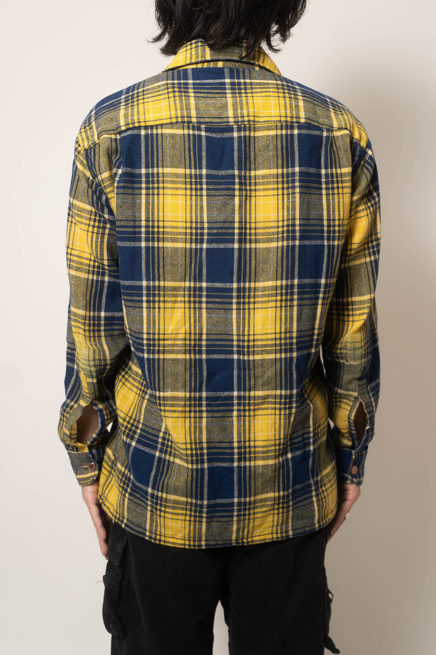 Vintage YLW Striped Shirt