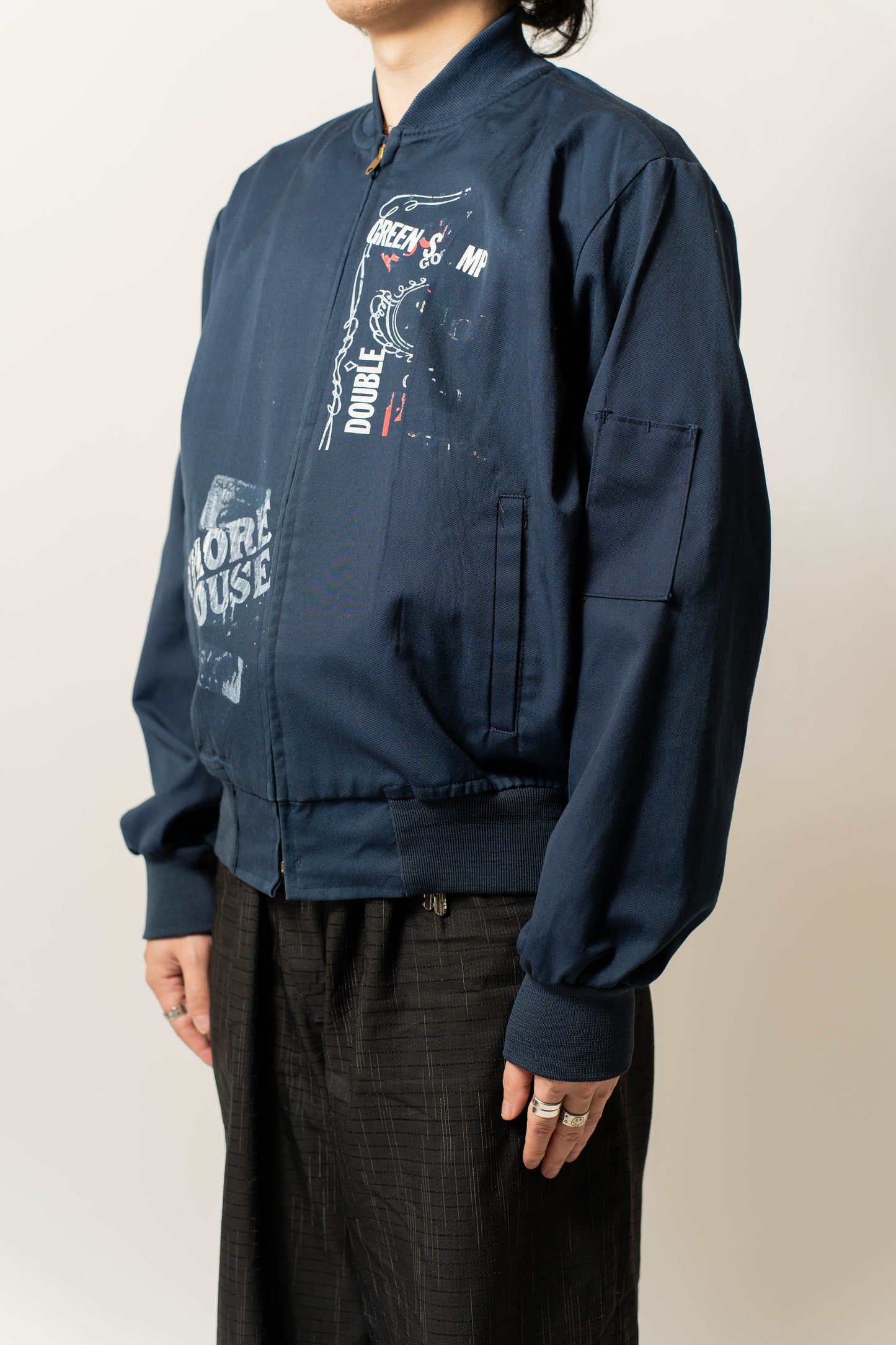 Remake Painted Polyester Jacket