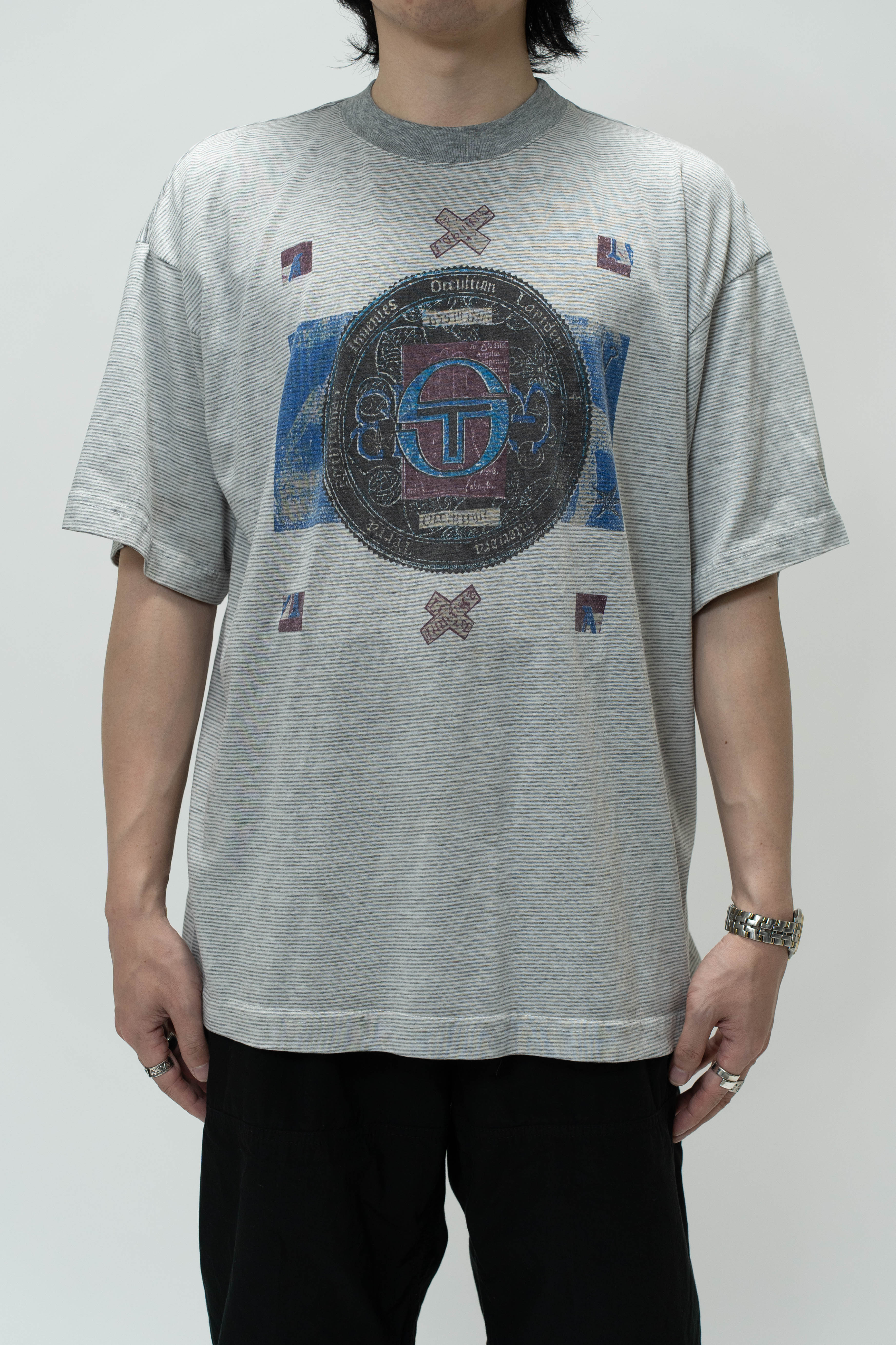 趣味・スポーツ・実用 Old borders new borders no borders Vintage Boarder Tee – SUNSHOWER