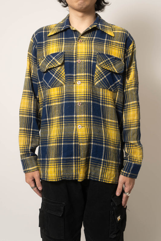 Vintage YLW Striped Shirt