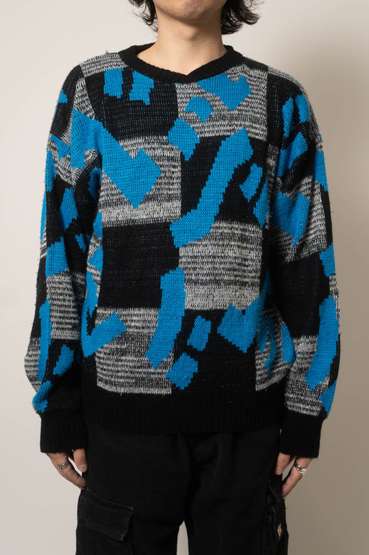 BUGLE BOY Knit Check Sweater