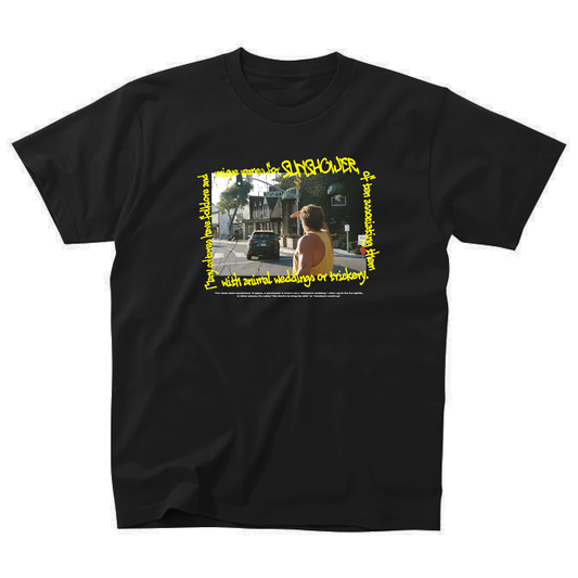 SUNSHOWER 001 TEE (BLACK)